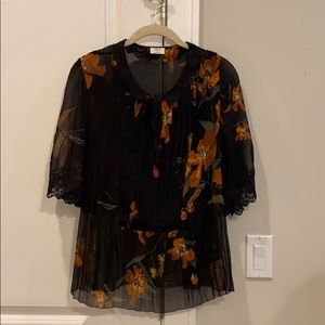 Wilfred floral blouse